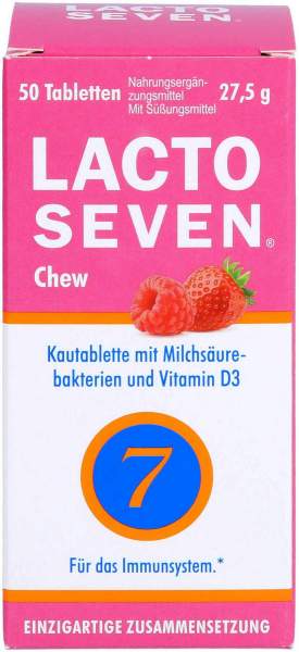 Lacto Seven Chew Kautabletten 50 Stück