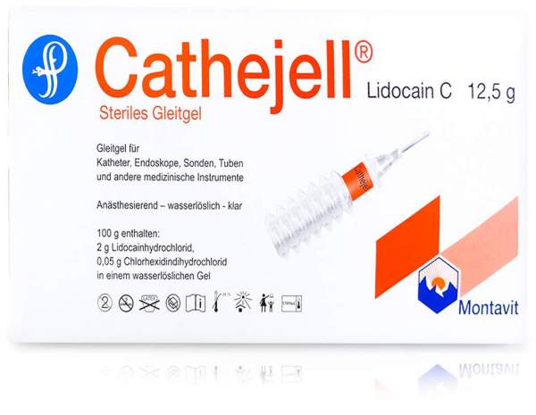 Cathejell Lidocain C Steriles Gleitgel 12,5 G