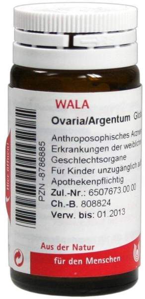 Wala Ovaria Argentum 20 g Globuli