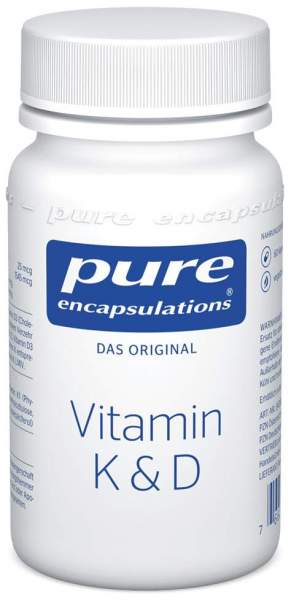 Pure Encapsulations Vitamin K &amp; D 60 Kapseln