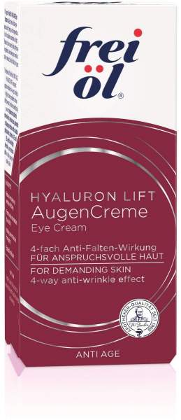 Frei Öl Anti Age Hyaluron Lift 15 ml Augencreme