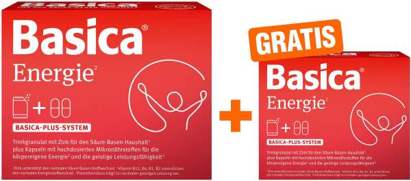 Basica Energie 7 Sachets + 7 Kapseln Kombipackung + gratis 7 Tagesportionen