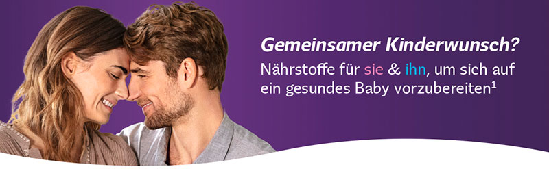 Gemeinsamer Kinderwunsch? Nährstoffe für sie & ihn, um sich auf ein gesundes Baby vorzubereiten