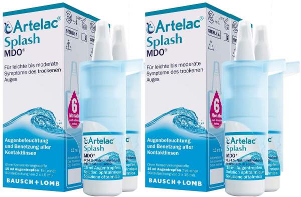 Artelac Splash MDO 4 X 15 ml Augentropfen