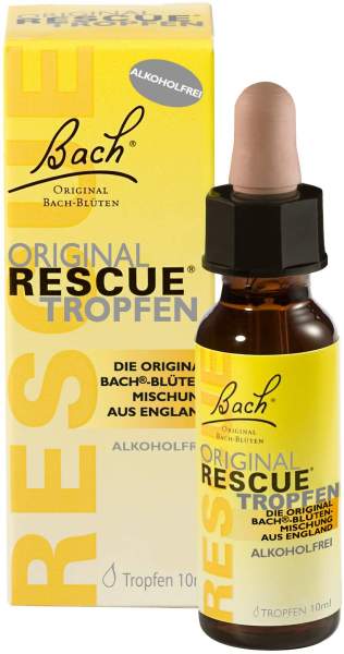 Bach Original Rescue Tropfen alkoholfrei 10 ml