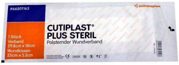 Cutiplast Plus Steril 10 X 29,8 cm 1 Stück