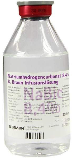 Natriumhydrogencarbonat B.Braun 8,4% 250 ml Infusionslösung