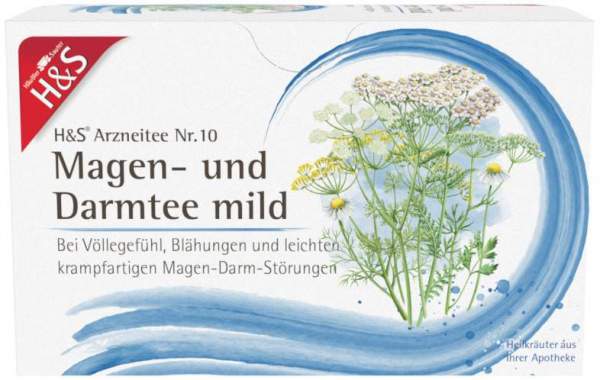 H&amp;S Magen Darmtee Mild 20 Filterbeutel