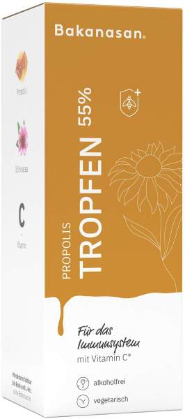 Bakanasan Propolis Tropfen 55% 30 ml