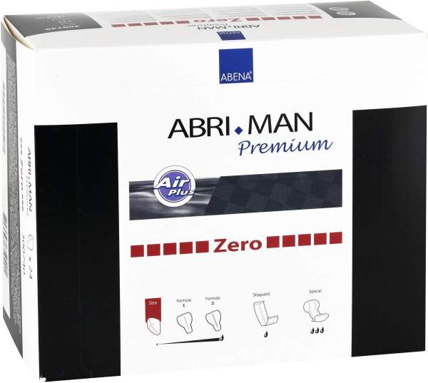 Abri Man Zero Premium Vorlage 24 Stück