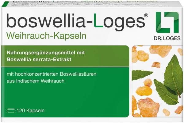 Boswellia-Loges Weihrauch-Kapseln 120 Stück
