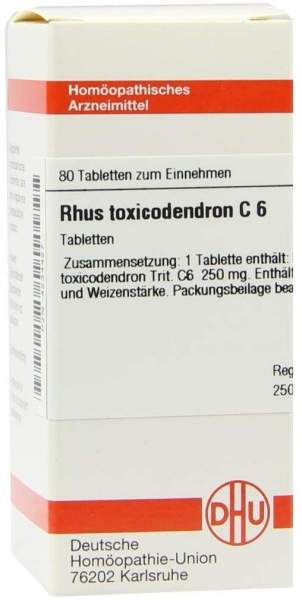 Rhus Tox. C6 80 Tabletten