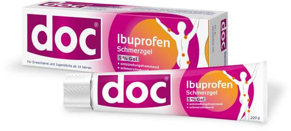 Doc Ibuprofen Schmerzgel 5% 200 g