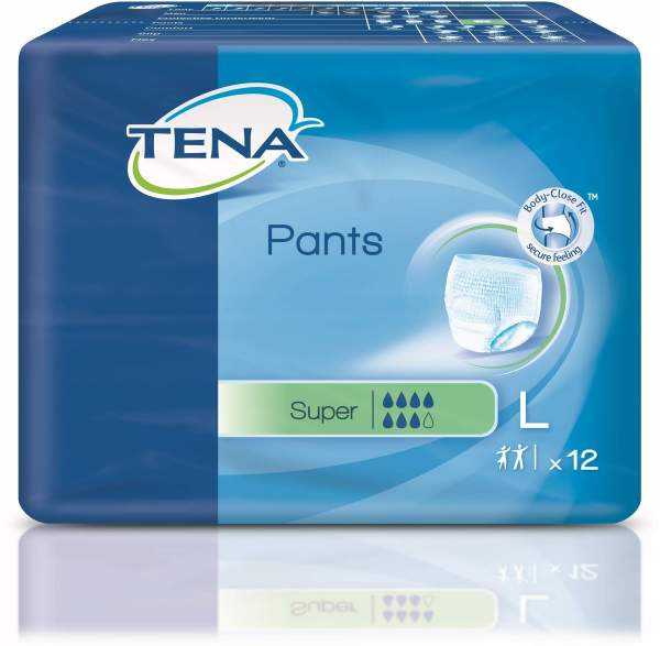 Tena Pants Super Large 100 - 135 cm 4 X 12 Stück