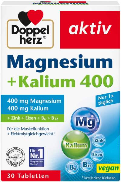 Doppelherz Aktiv Magnesium + Kalium 30 Tabletten