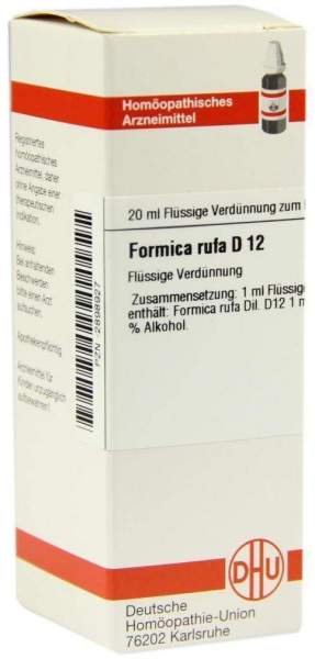 Dhu Formica Rufa D12 Dilution
