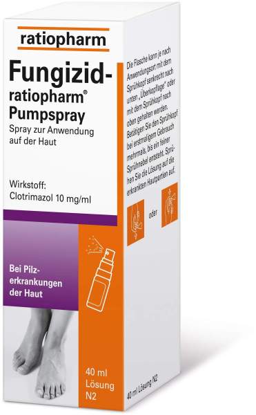Fungizid-ratiopharm Pumpspray 40 ml