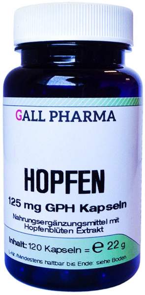 Hopfen 125 mg Gph 120 Kapseln