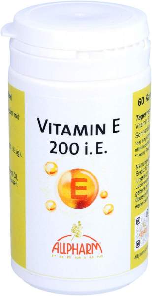 Vitamin E Allpharm Premium 200 I.E 60 Kapseln
