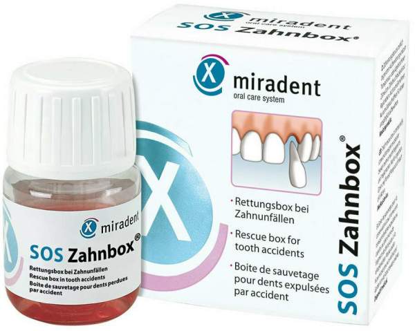 Miradent Zahnrettungsbox Sos Zahnbox