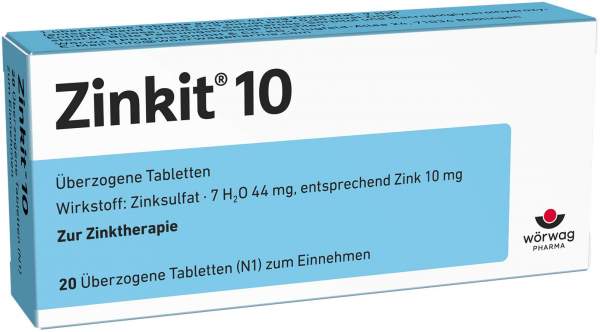 Zinkit 10 20 Überzogene Tabletten