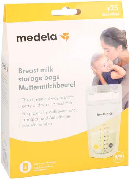 Medela Muttermilch Aufbewahrungsbeutel 25 Stück