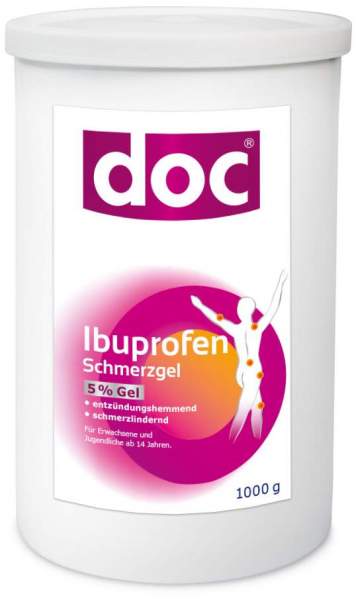 Doc Ibuprofen Schmerzgel Spenderkartusche 1 Kg Gel