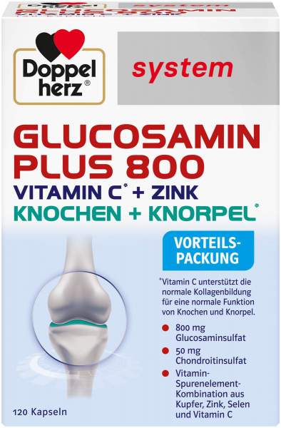 Doppelherz system Glucosamin Plus 800 system 120 Kapseln