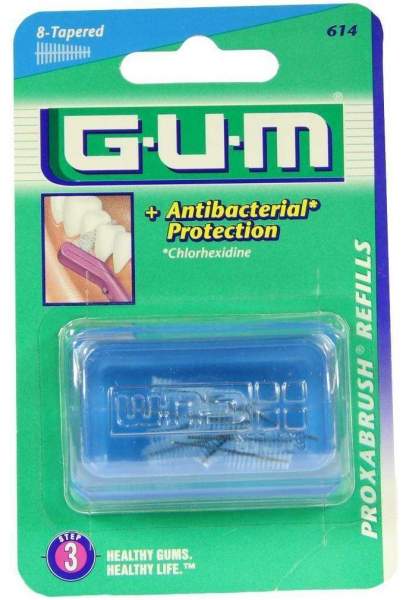 Gum Proxabrush Ersatzbürsten Aufsätze 0,7mm Tanne