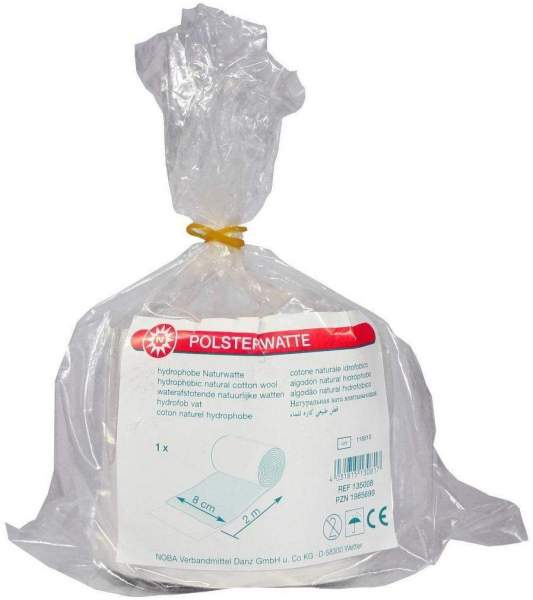 Polsterwatte Gerollt 2 M X 8 cm 1 Stück