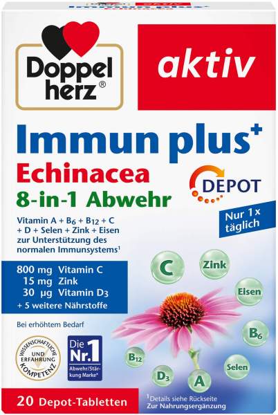Doppelherz Aktiv Immun Plus Echinacea 20 Tabletten