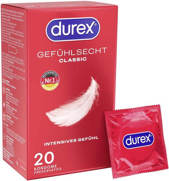 Durex Gefühlsecht classic 20 Kondome