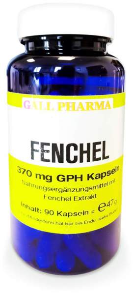 Fenchel 370 mg Gph 90 Kapseln
