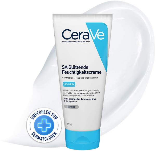 CeraVe SA Urea Glättende Feuchtigkeitscreme 177 ml