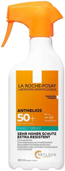 La Roche Posay Anthelios Family Spray LSF 50 Ohne Parfum 300 ml