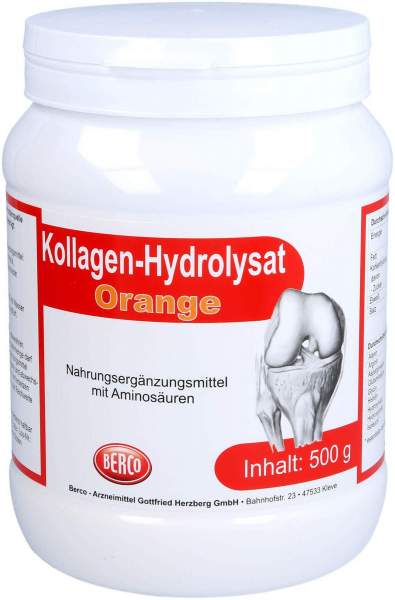 Kollagen Hydrolysat Orange Pulver 500 G
