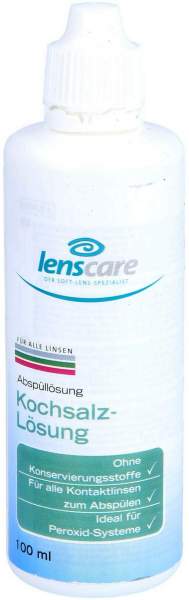 Lenscare Kochsalzlösung 100 ml