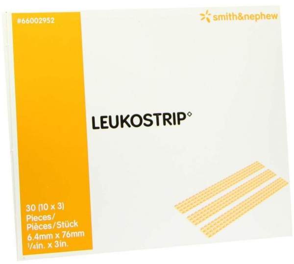 Leukostrip Wundnahtstreifen 6,4 X 76 mm