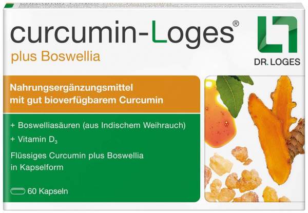 Curcumin Loges Plus Boswellia 60 Kapseln