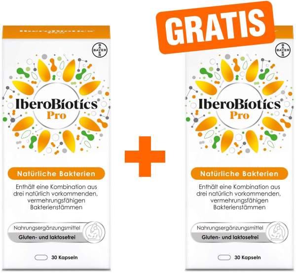 IberoBiotics Pro 30 Kapseln + gratis 30 Kapseln
