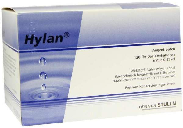 Hylan 120 Ein - Dosis - Behältnisse Mit Je 0,65 ml Augentropfen
