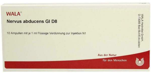 Wala Nervus Abducens Gl D8 10 X 1 ml Ampullen