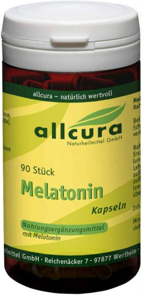 Melatonin 90 Kapseln 1 mg