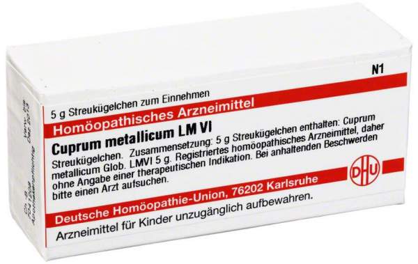 DHU Cuprum metallicum LM VI Globuli