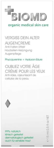 Biomed Vergiss Dein Alter Anti-Aging Augenpflege 15 ml