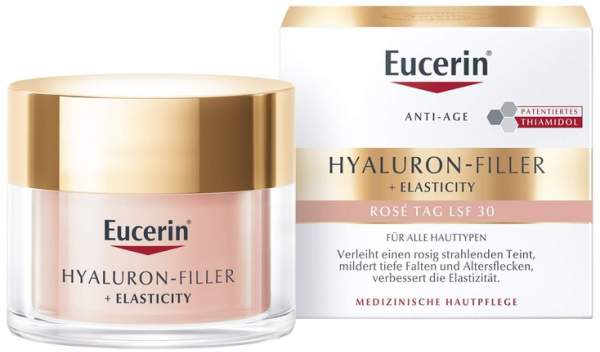Eucerin Hyaluron Filler Elasticity Rosé LSF 30 50 ml Creme