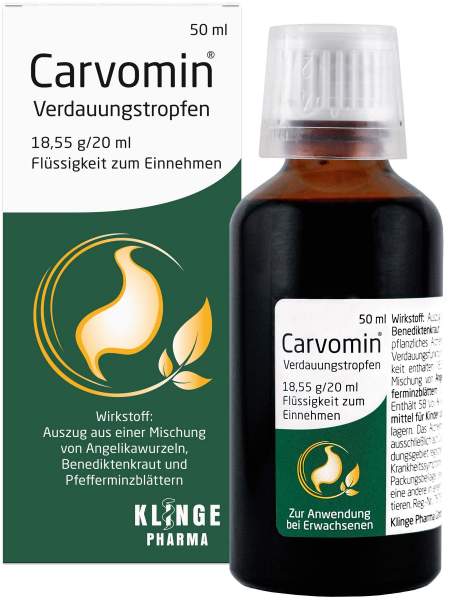 Carvomin Verdauungstropfen 50 ml