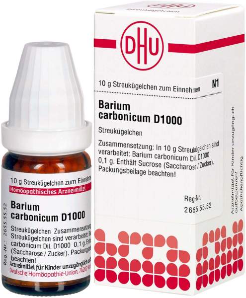 Barium Carbonicum D 1000 Globuli
