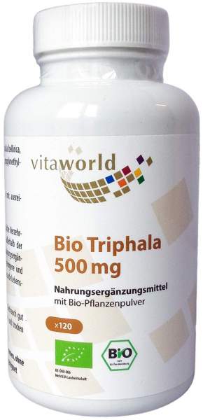 Triphala 500 mg Bio 120 Kapseln