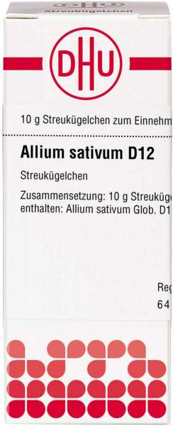 Allium Sativum D 12 Globuli 10 g